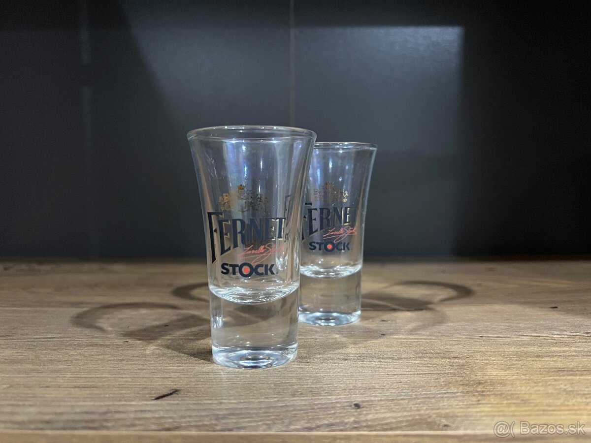 Poháriky Fernet Stock