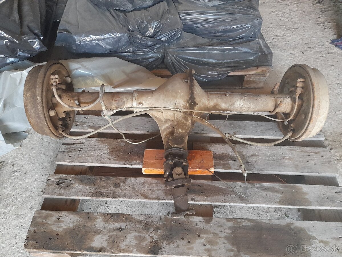 Náprava malotraktor