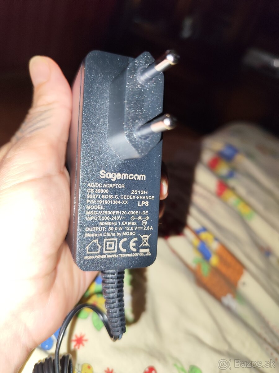 Adaptér AC/DC Sagemcom