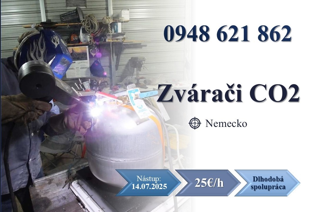 Zvárači CO2 - Durínsko (Nemecko)