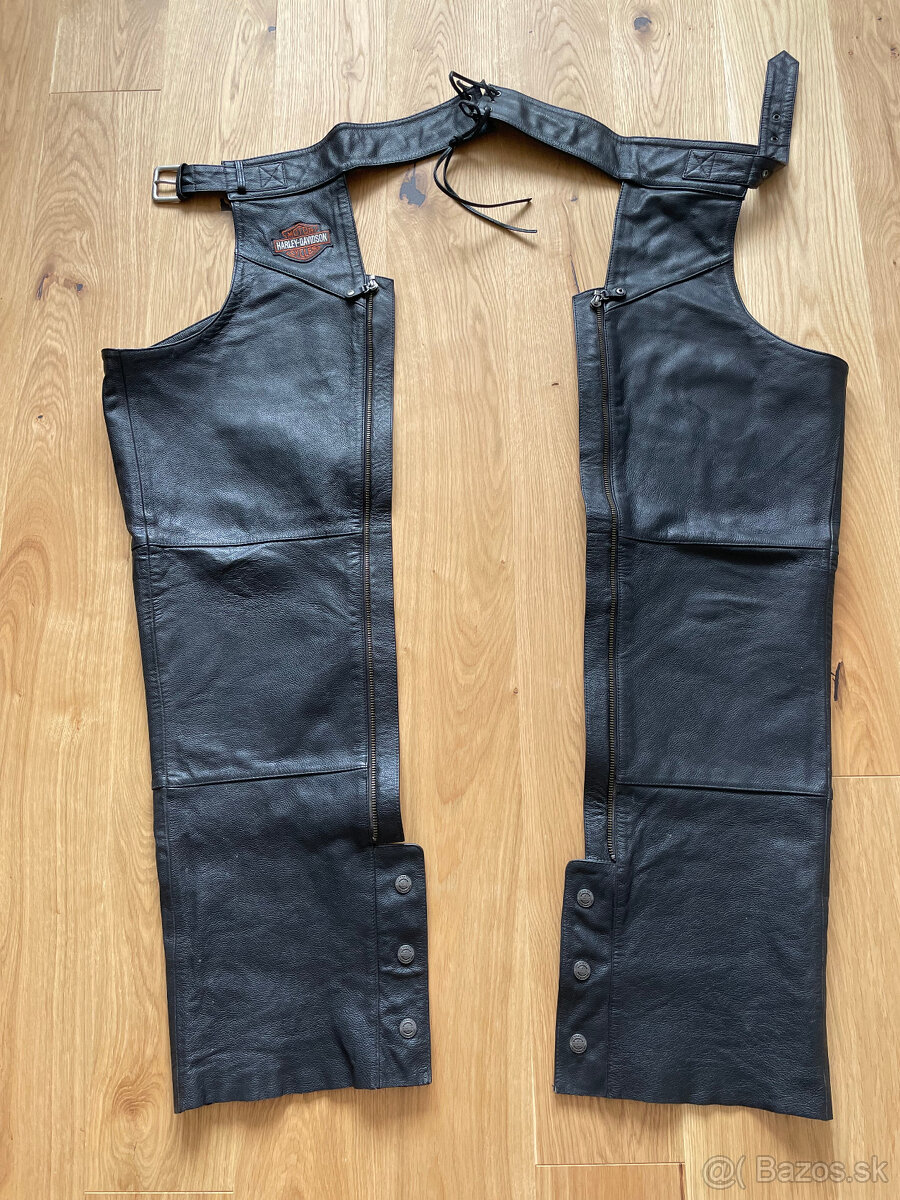 kožené čepsy / návleky Harley Davidson