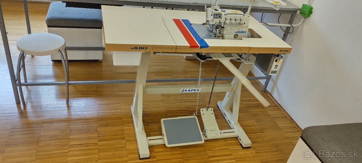 Šijací stroj JUKI - obnitka (overlock)