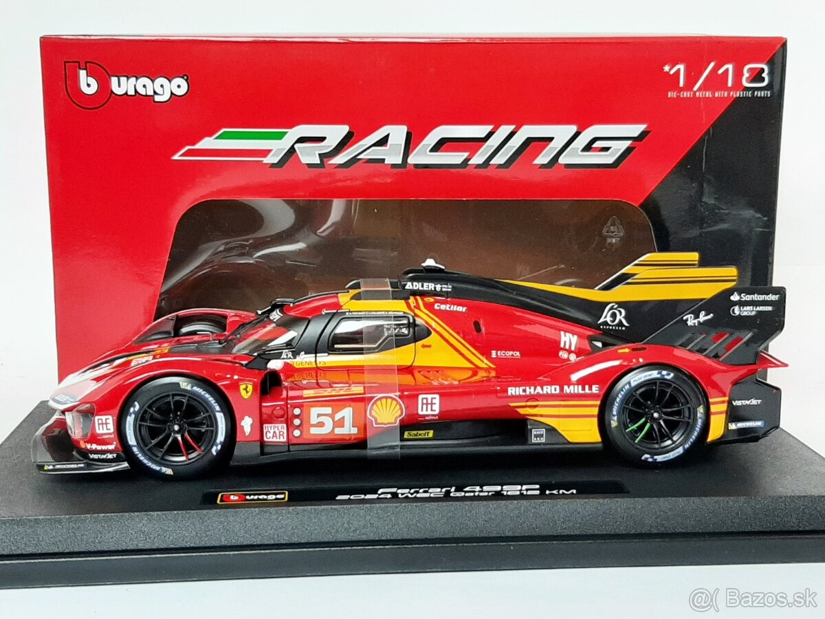 1:18 - Ferrari 499P #51 (2024) - Bburago - 1:18