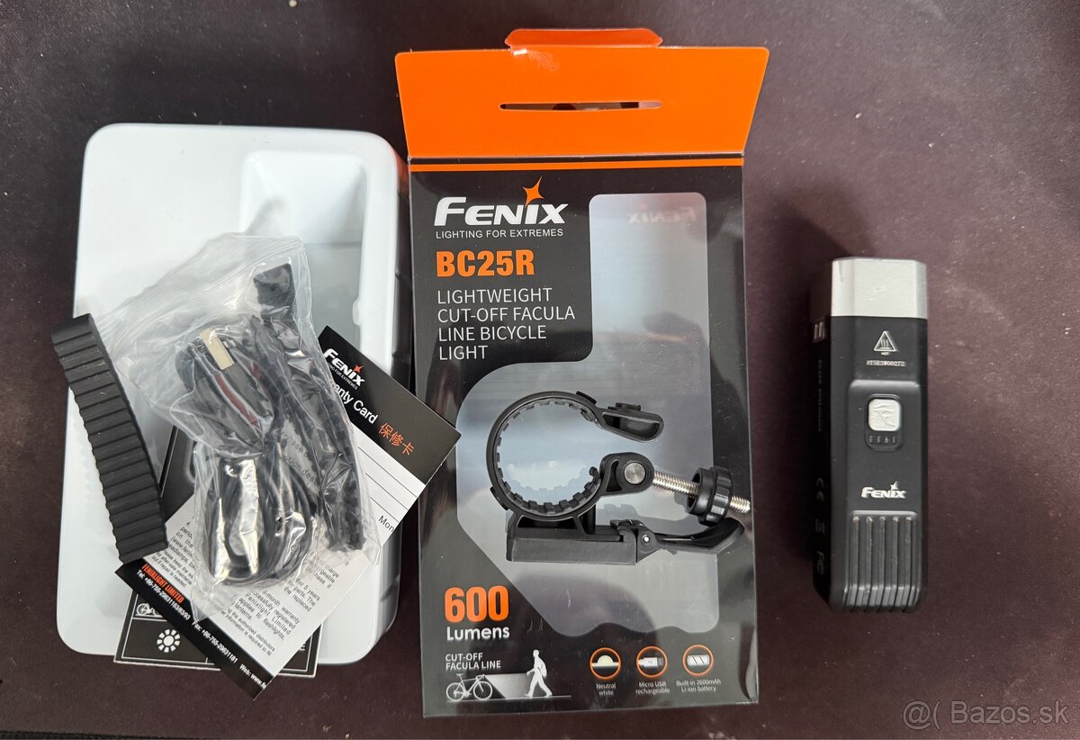 Predam pouzivane svetlo na bike Fenix BC25R