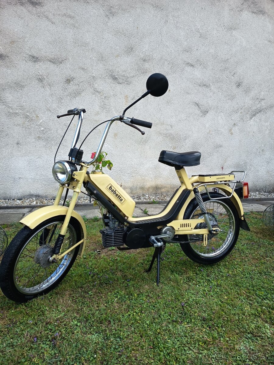 Babetta 210 + kartička nájazd 2300km