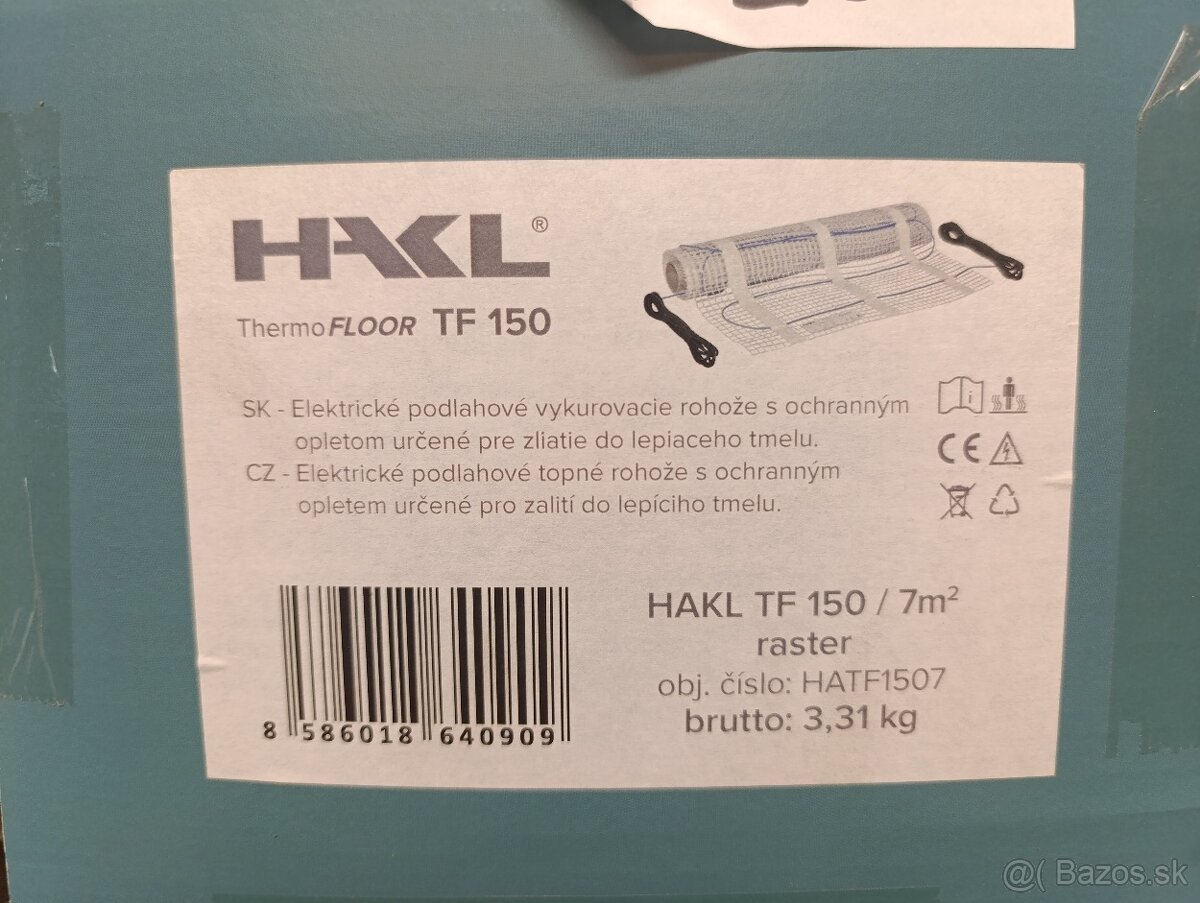 HAKL TF 150/ 7 m2, raster