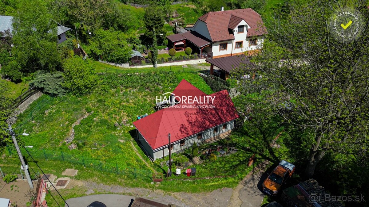 HALO reality - Predaj, rodinný dom Štiavnické Bane - ZNÍŽENÁ