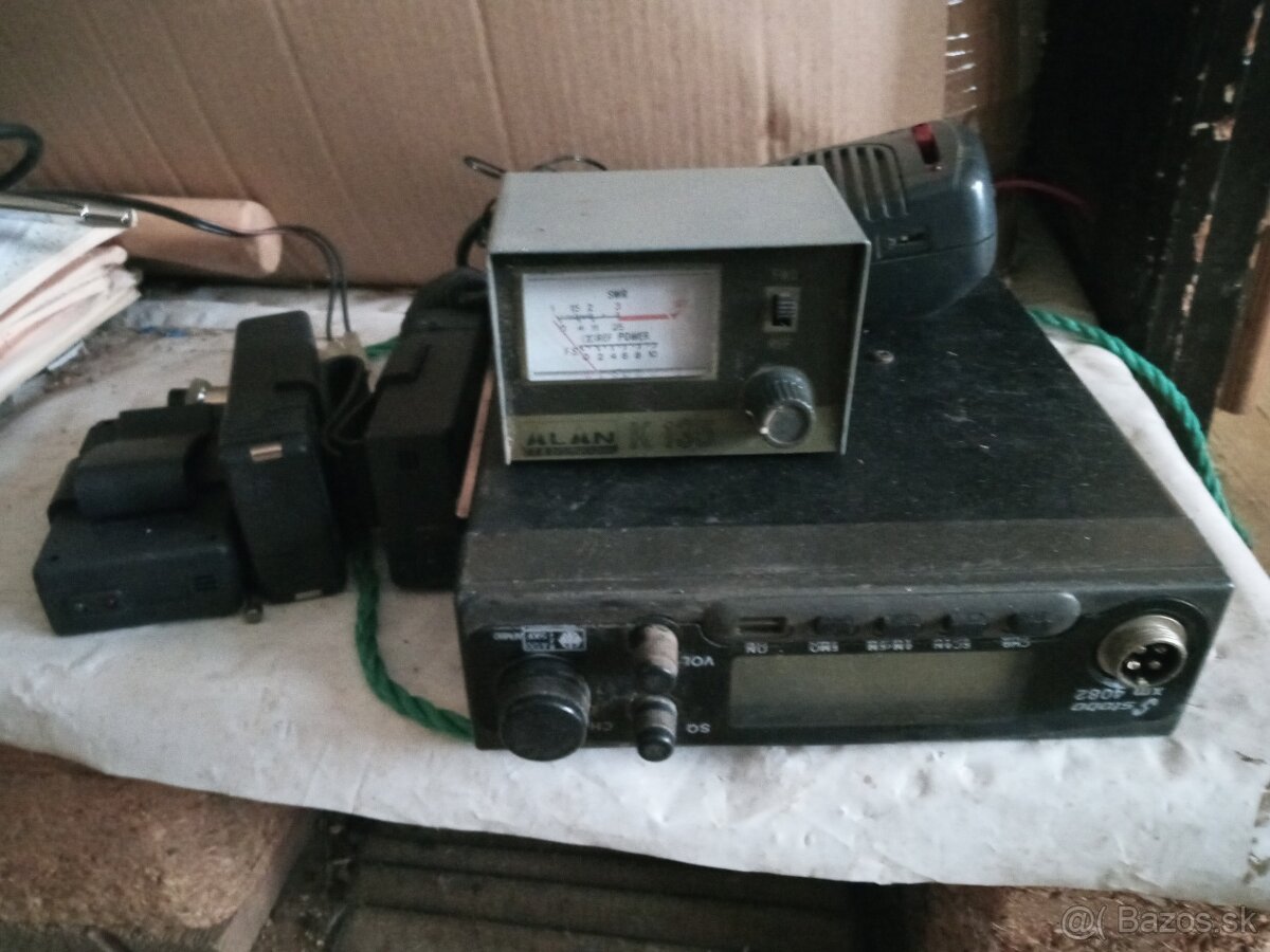 CB radio a príslušenstvo a anteny