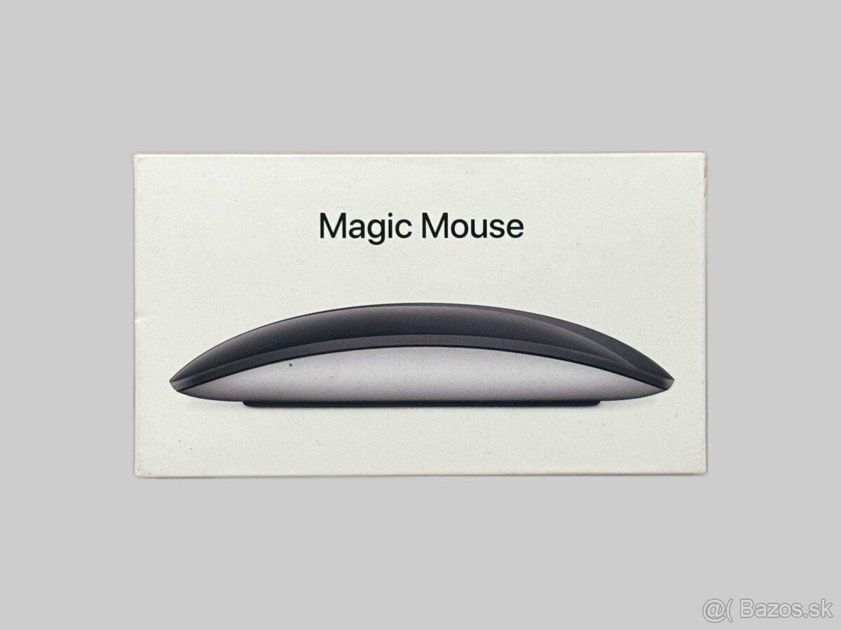 Apple Magic Mouse 2024 MXK63ZM/A Čierna