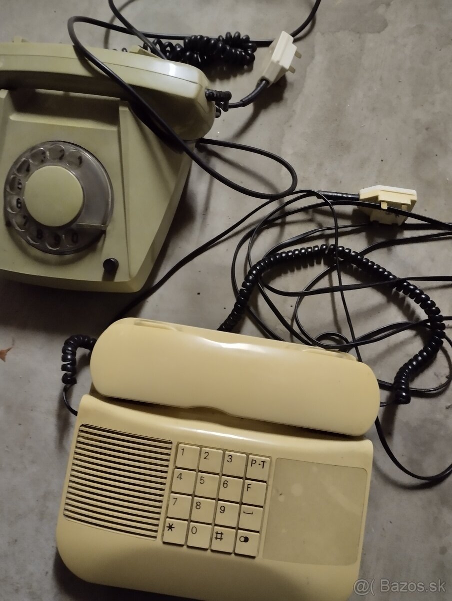 Telefón aparát Retro Funkčné