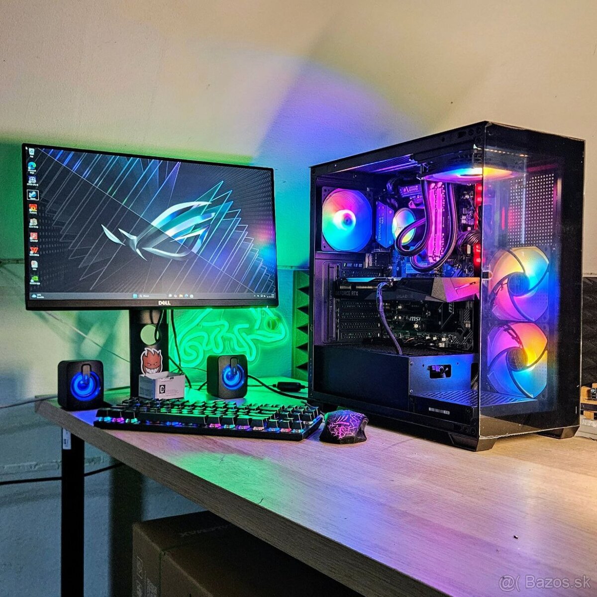 Herný PC • R7 3800XT • RTX 3060 Ti 8G • 16G