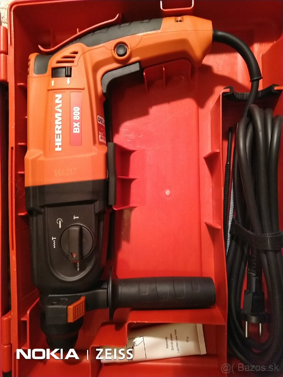 Vrtačka
HERMAN BX-800 | SDS-plus
800 W