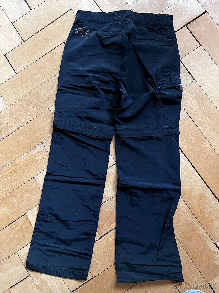 Turistické odnímateľné nohavice Jack Wolfskin, veľ.128