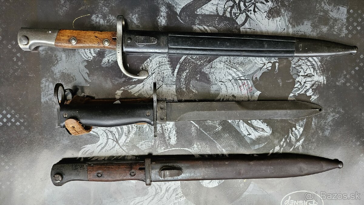 Bodaky K98, mauser Brazília 1908, Francuzsko M56