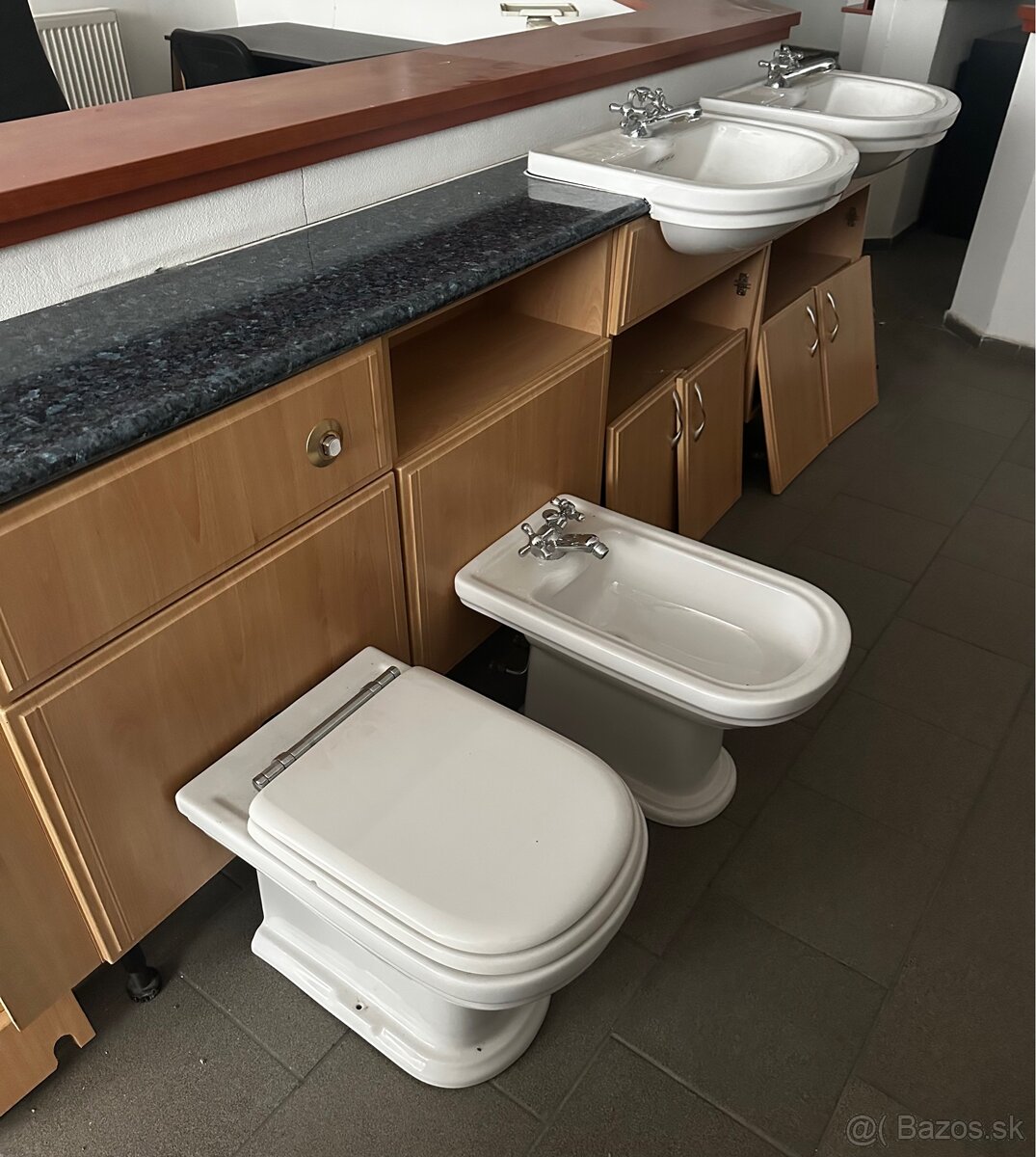 Luxusný set kúpeľňa umývadlo, WC, bidet Sottini