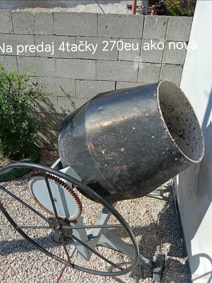 Miešačka na betón 4furikova
