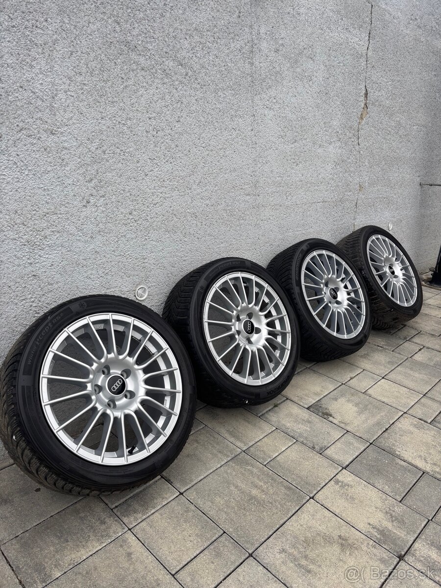 ATS ALU disky R17 5x112+Zimné HANKOOK 225/45