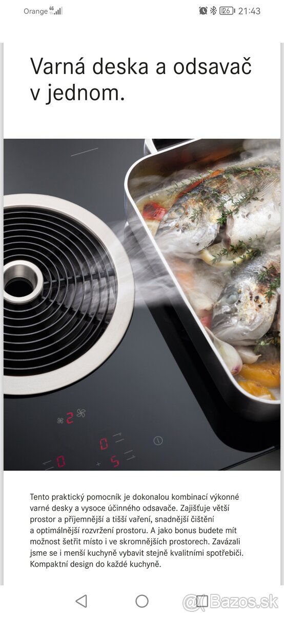 Indukčná varná doska BORA