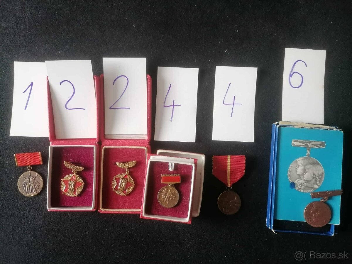 predám staré medajle