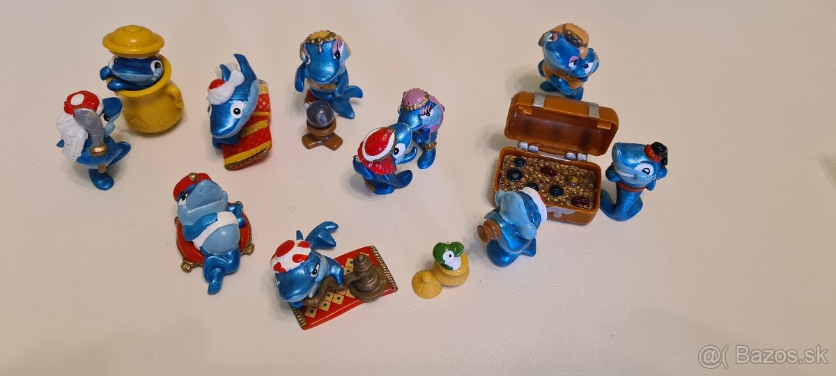 Kinder figúrky - shalibaba žraloci