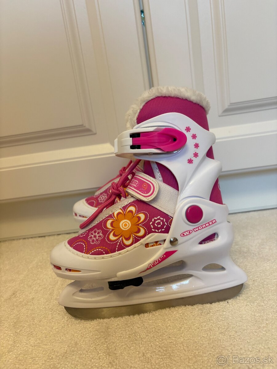 Detské dievčenské korčule Worker,(25-29)