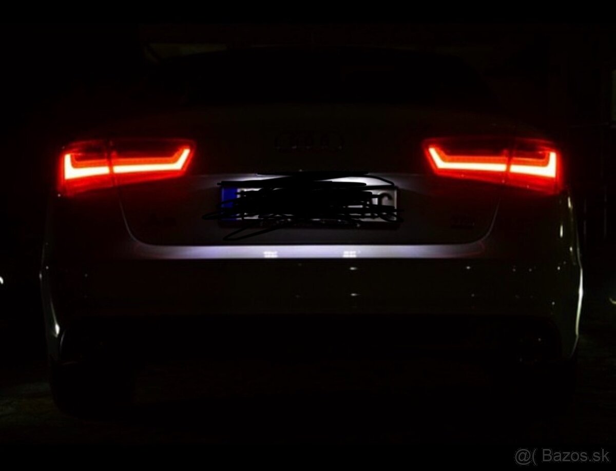 Zadne Led svetlá na Audi A6 C7 Avant pred facelift