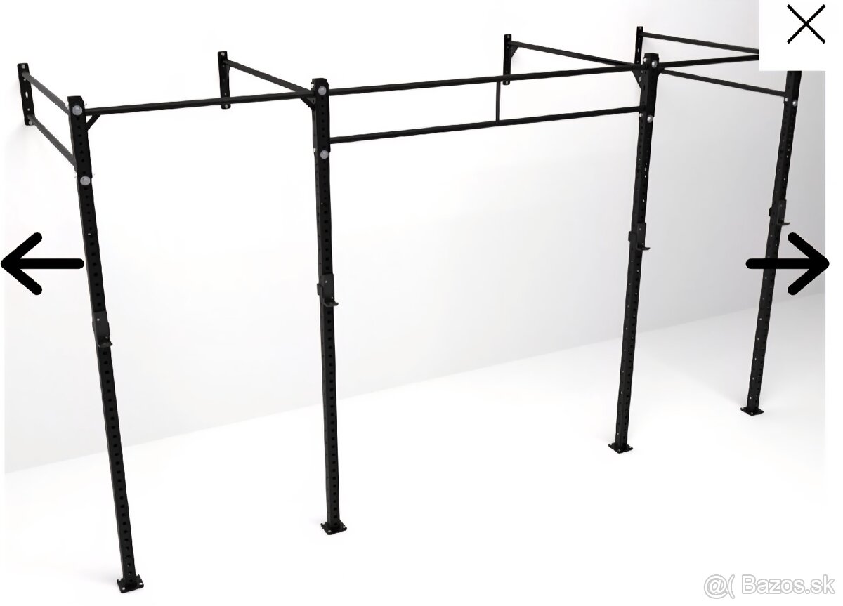 Hrazda - RIG 4 stĺp Wallmount ForwardFitness
