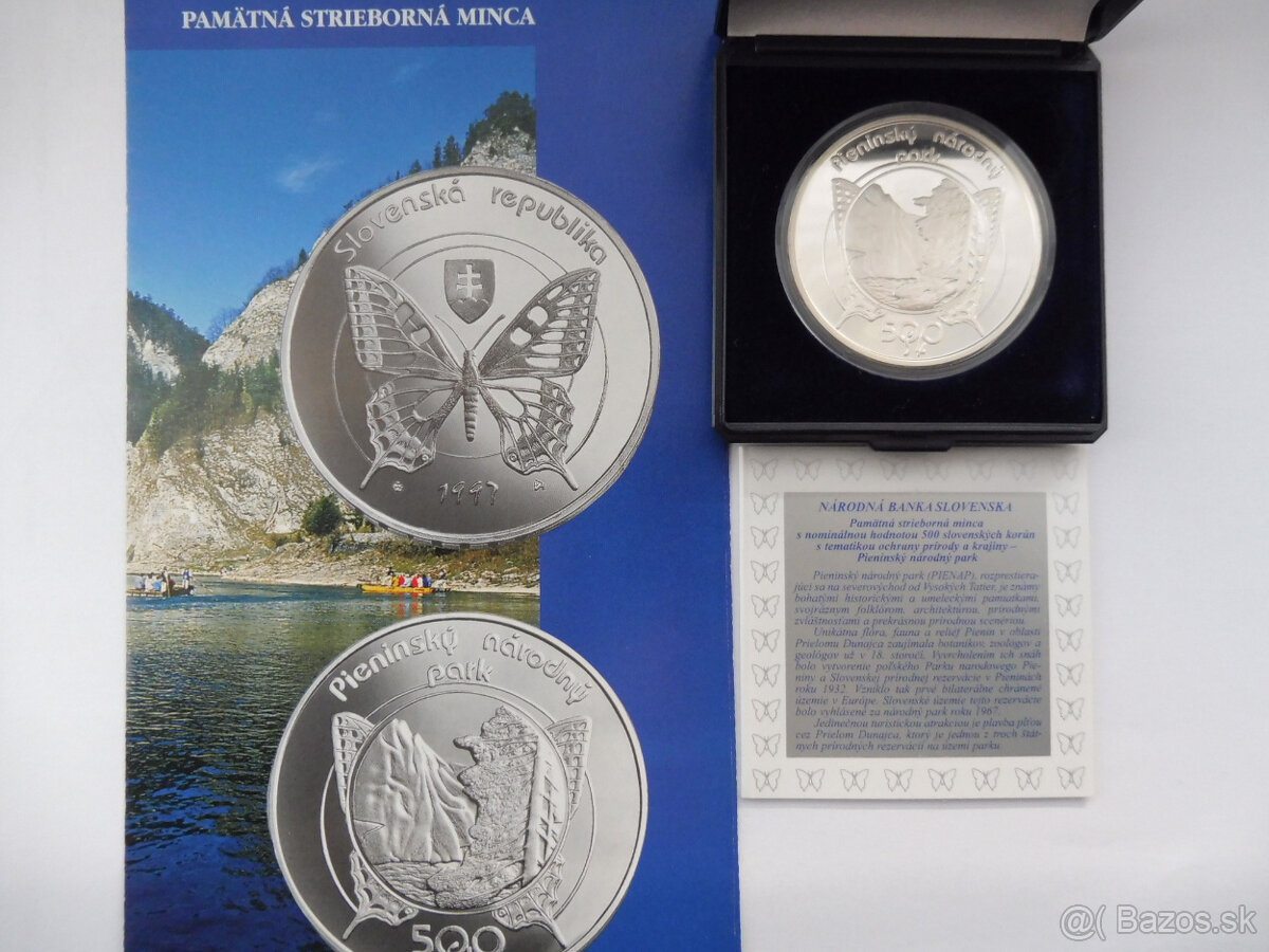 500 Sk/1997 NP Pieniny, proof