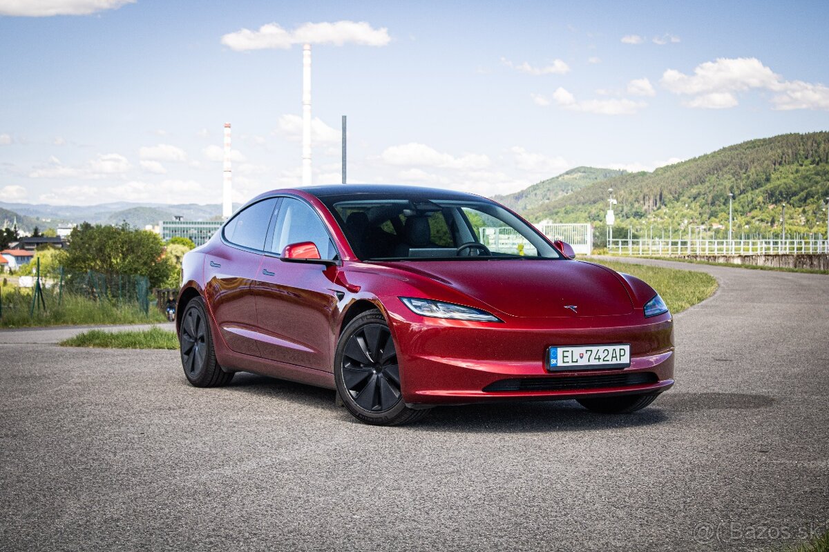 Tesla Model 3 Highland Long Range 93%SOH, Ultra red, DPH