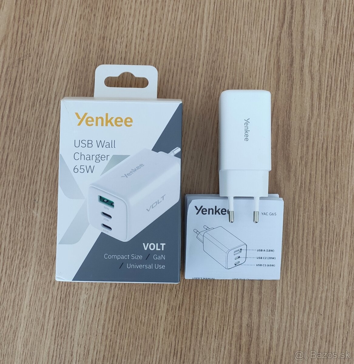 Predám nabíjačku Yenkee 65W
