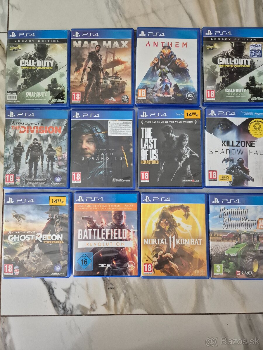 Hry na PS4