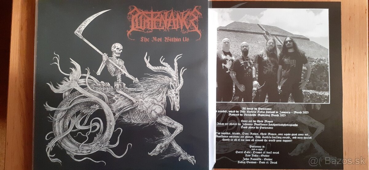 metal Lp - PURTENANCE - The Rot Within Us