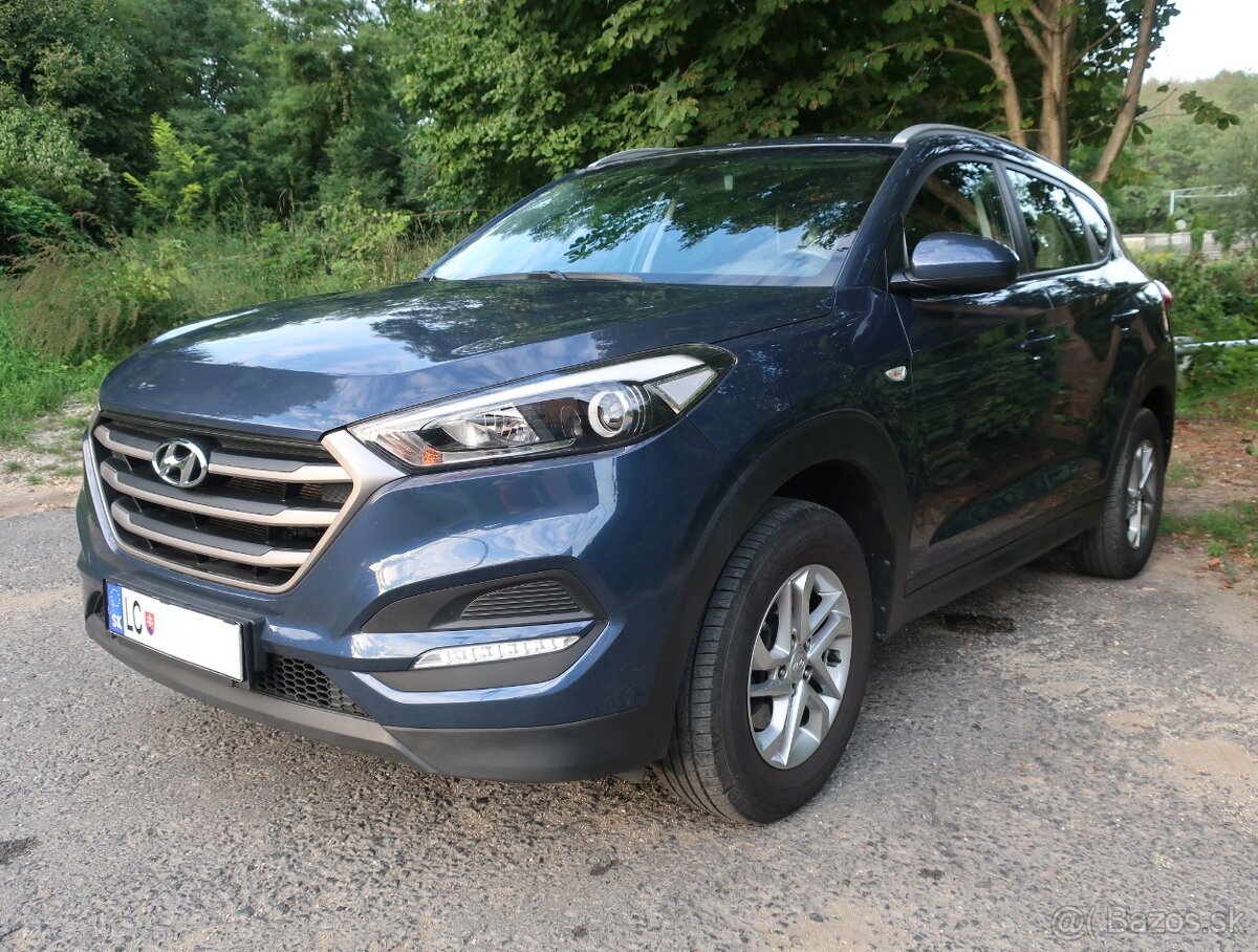 Predám Hyundai Tucson 2018, GDi, modrý, 80tis.km -TOP PONUKA
