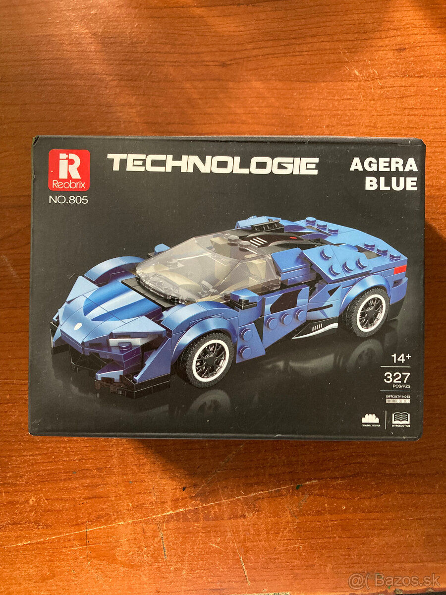 Lego autíčko Koenigsegg Agera