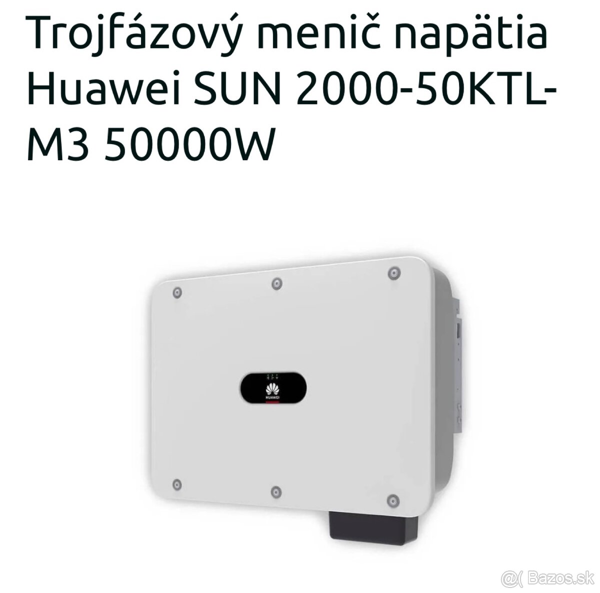 predam menic Huawei 50kw on grid