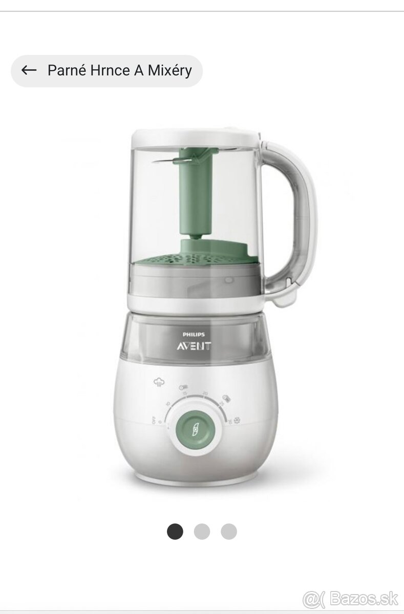 PHILIPS AVENT PARNÝ HRNIEC A MIXÉR