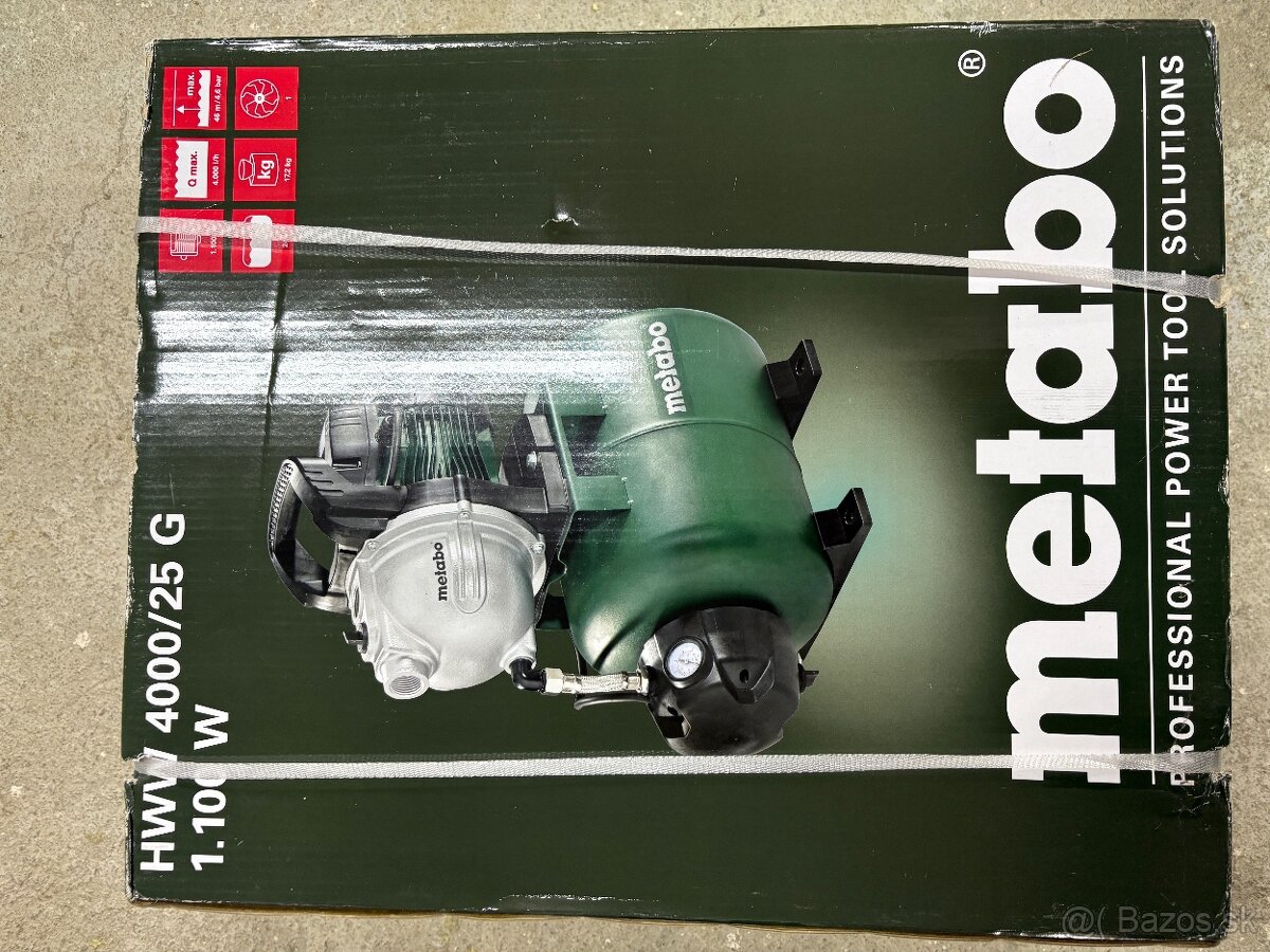 Domaca vodaren METABO HWW 4000/25g