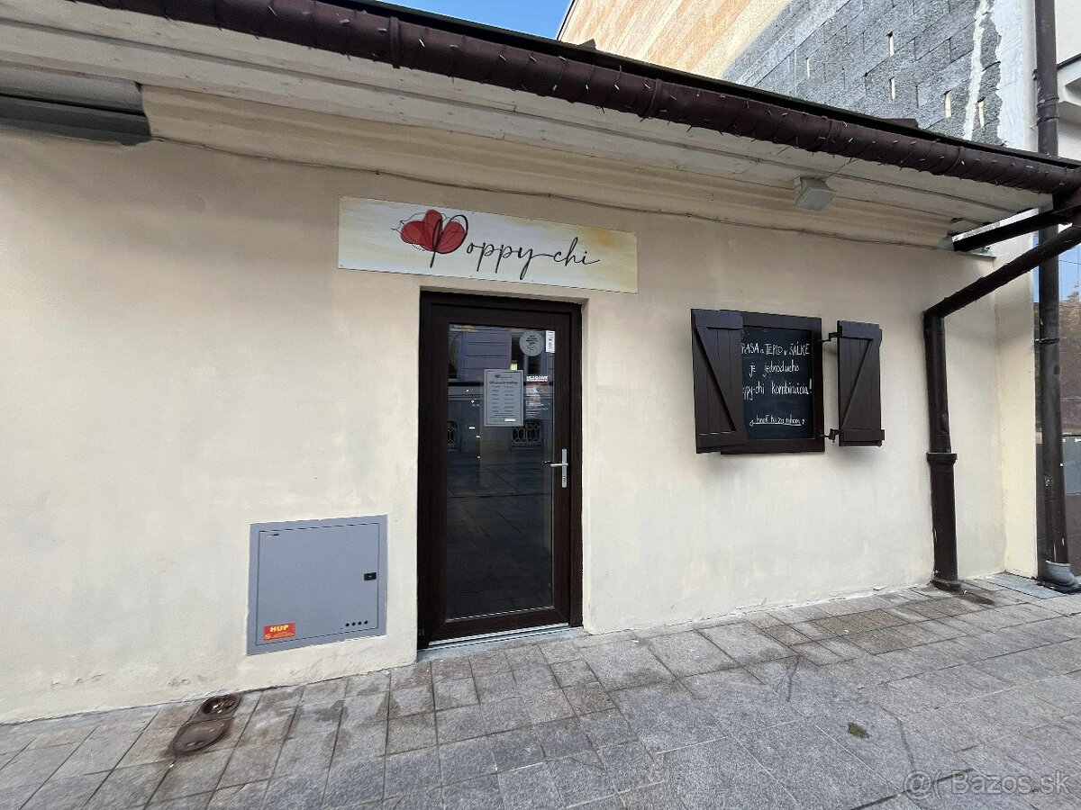 Odstúpim prevádzku v centre Martina