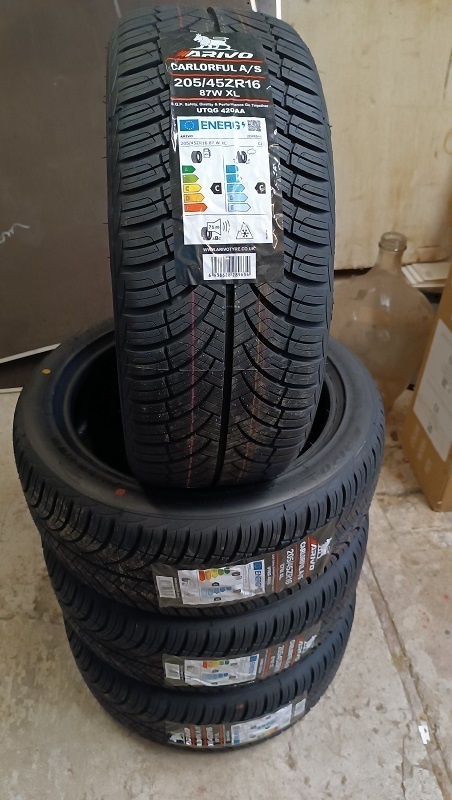 205/45 R16 celoročné pneumatiky rok výroby DOT 2025