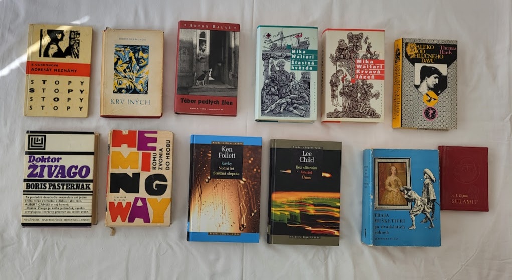 Staršie - Hemingway, Follett, Remarque, Zagorka,...