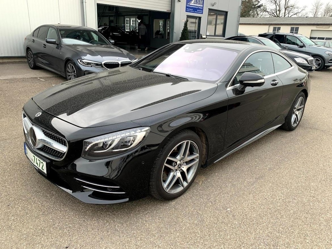 Mercedes-benz S coupe, 560 4MATIC,swarov