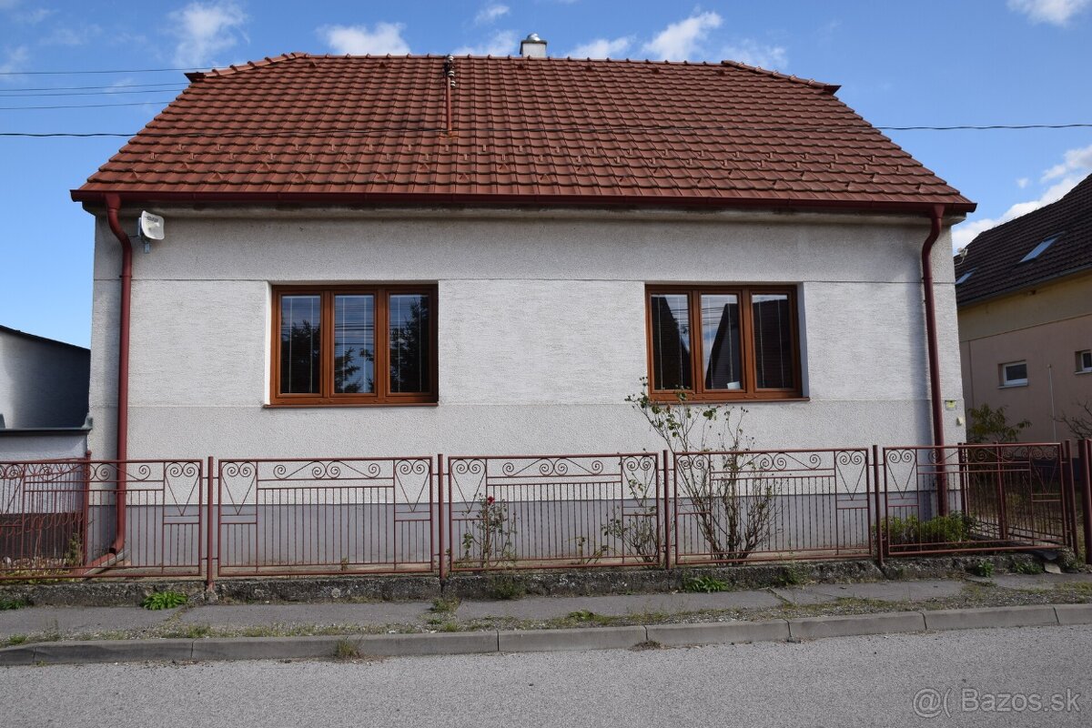Rodinný dom u nás na Záhorí