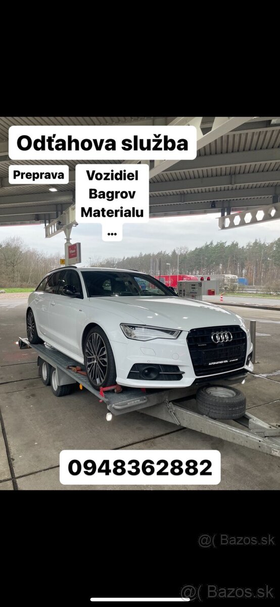 Odťahová služba Preprava tovaru