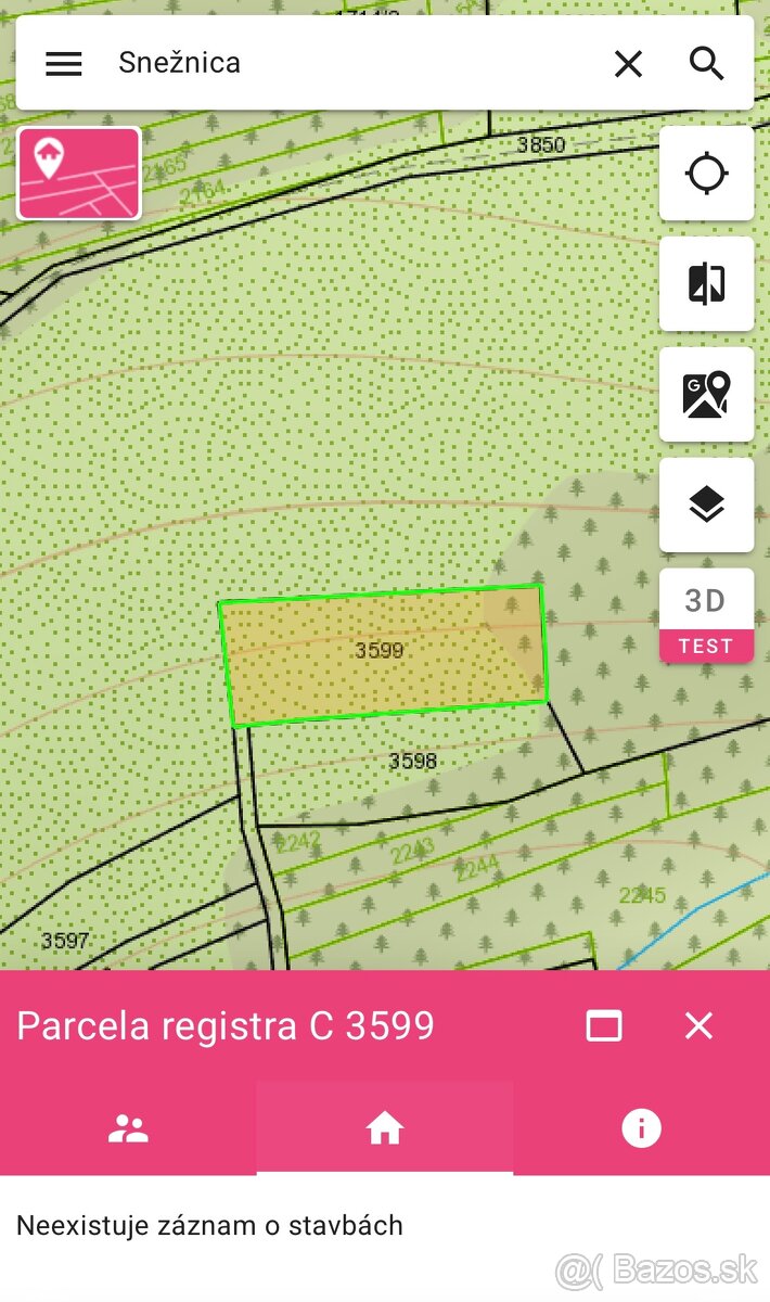 Predám pozemok KU Sneznica - Garen