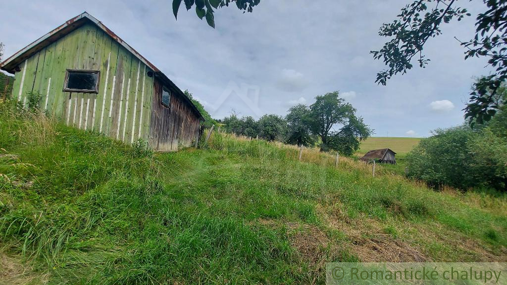 Chalupa na 4 ha pozemku, vhodná na hospodárenie, okr. Myja