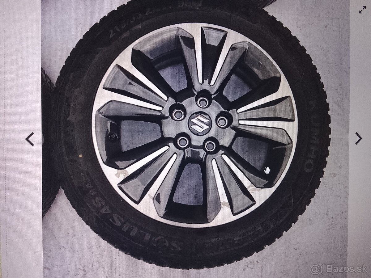 Kúpim hliníkové disky Suzuki Vitara