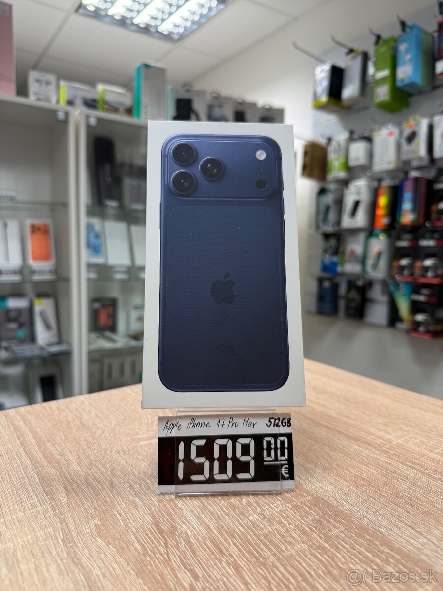 Apple iPhone 17 Pro Max 512gb blue
