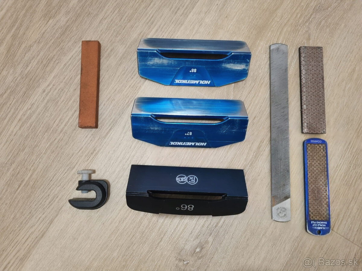 Sada na broušení hran lyží a snowboardů