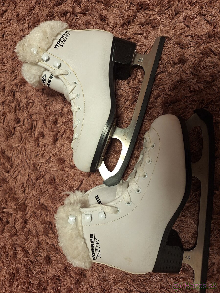 Zateplené dámske korčule