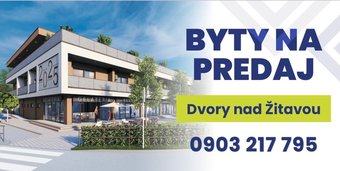 predpredaj bytov DVORY NAD ZITAVOU
